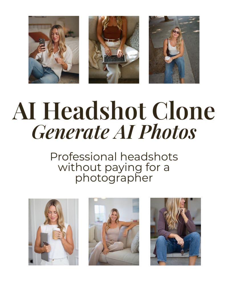 AI Headshot Clone · Generate AI Photos